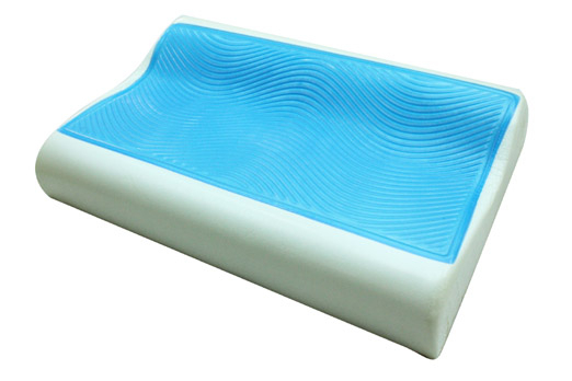 凝胶高低慢回弹枕芯